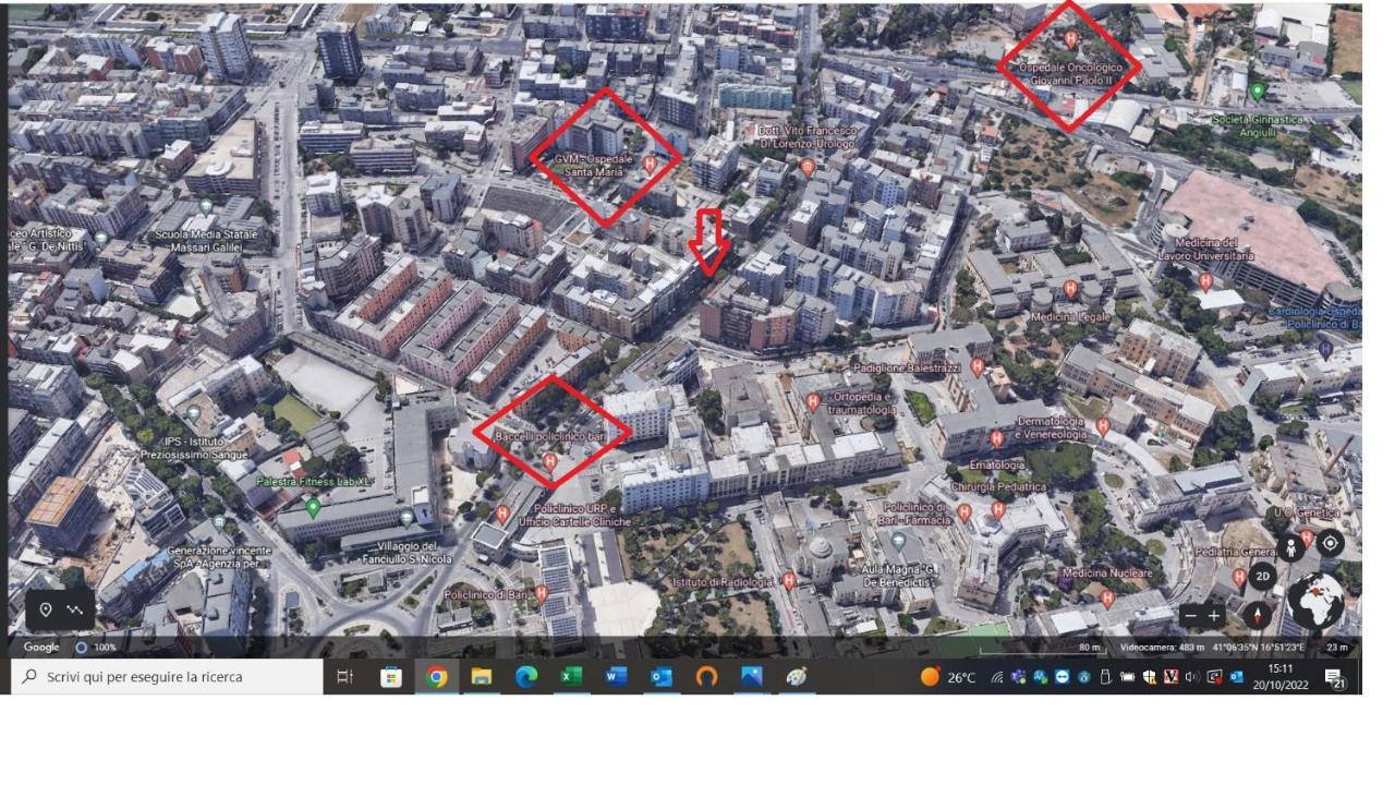 Casina Mia,Viale Orazio Flacco 5 Policlinico Bari Exteriér fotografie